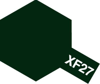 Flat Black Green XF27 Similar - 400ml