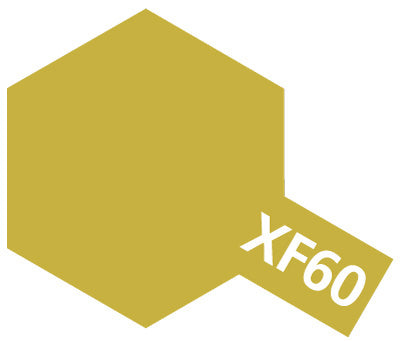 Flat Dark Yellow XF60 Similar - 400ml